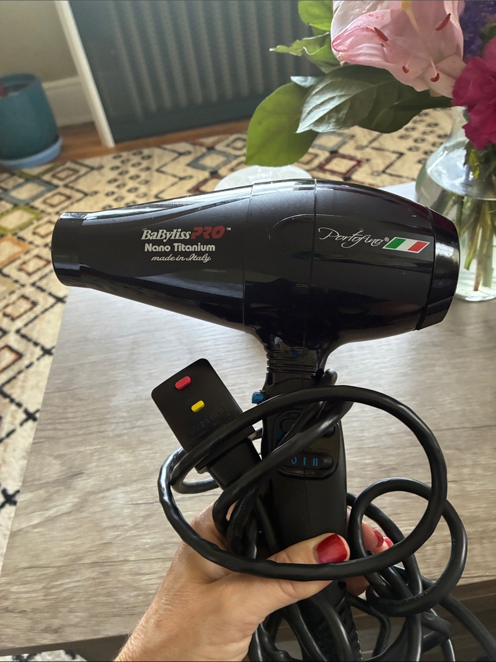 BaBylissPRO Black Tr Hair Dryer - Nano Titanium